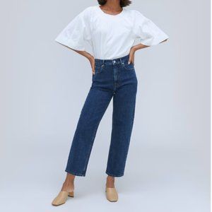 Everlane The Way High Jean in Vintage Indigo size 27 Long